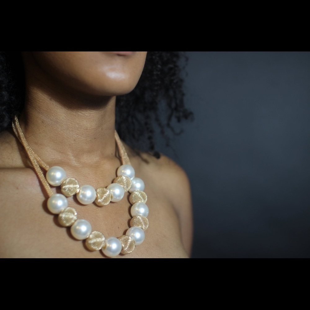 Popcorn necklace